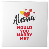 結婚する タイル (正面)