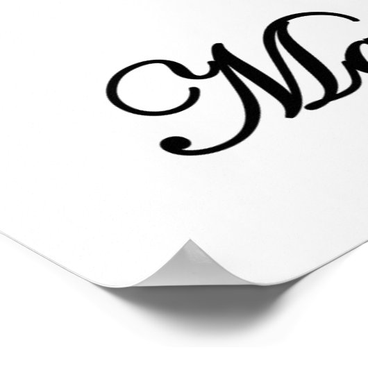 結婚する ポスター (角)