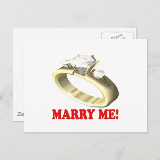 結婚する ポストカード (正面/裏面)