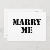 結婚する ポストカード (正面/裏面)