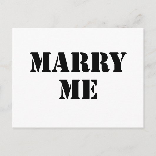 結婚する ポストカード (正面)