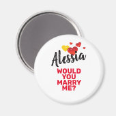 結婚する マグネット (正面/裏面)