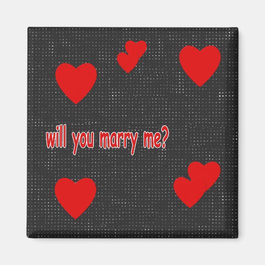 結婚する マグネット (正面)