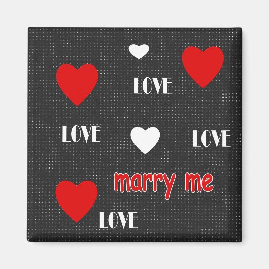 結婚する マグネット (正面)