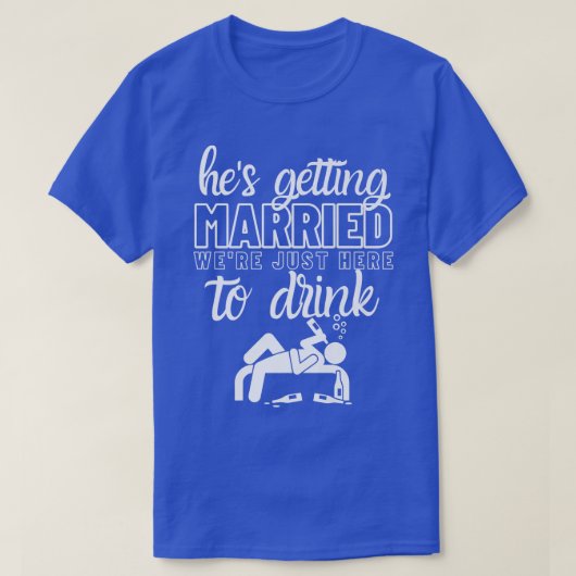 結婚する 結婚式 結婚披露宴  Bachelor Party G Tシャツ (デザイン正面)