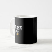 結婚する！面白い新郎タグ バチェラー コーヒーマグカップ (正面左)