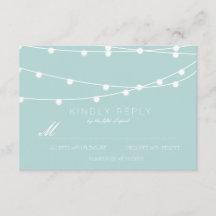 結婚するRSVP |を結婚するライトのシンプルな一連