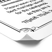 結婚で行われた天国のアドバイス記号 ポスター (角)