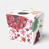 結婚とパーティーギフト フェイバーボックス (裏面サイド)