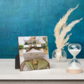 結婚と婚約の贈り物 フォトプラーク (インサイチュ)