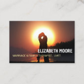 結婚と家族のセラピスト 名刺 (正面)