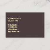 結婚と家族のセラピスト 名刺 (裏面)