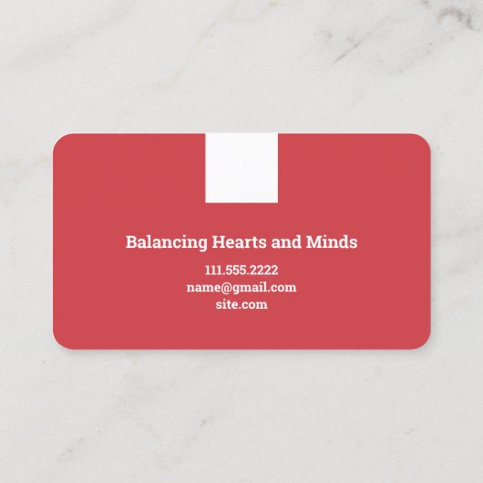 結婚と家族のセラピスト 名刺 (裏面)