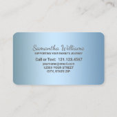 結婚と家族のセラピスト 名刺 (裏面)