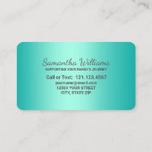 結婚と家族のセラピスト 名刺 (裏面)