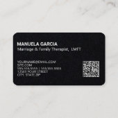 結婚と家族のセラピストQR 名刺 (裏面)