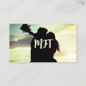 結婚と家族のセラピー コーリングカード (正面)