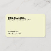 💐結婚と家族セラピー 名刺 (裏面)