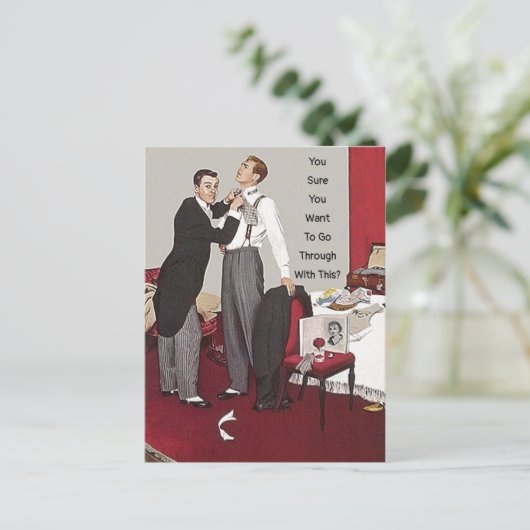 結婚によって走られる遠くにのおもしろいなLOLの冷たい足に調子を合わせて下さい シーズンポストカード (スタンド正面)