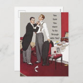 結婚によって走られる遠くにのおもしろいなLOLの冷たい足に調子を合わせて下さい シーズンポストカード (正面/裏面)