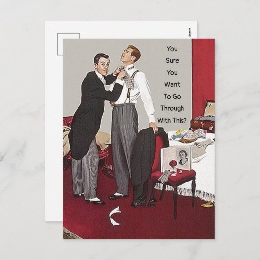 結婚によって走られる遠くにのおもしろいなLOLの冷たい足に調子を合わせて下さい シーズンポストカード (正面/裏面)