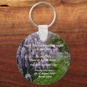 結婚に感謝の贈り物Keychain キーホルダー (正面)