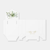 結婚に感謝ユーカリモダンプビーボックス フェイバーボックス (折り畳みなし)