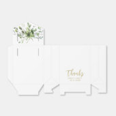 結婚に感謝ユーカリモダンプビーボックス フェイバーボックス (折り畳みなし)