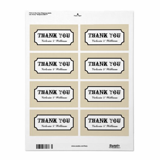 結婚に感謝ラベル ラベル (フルシート)