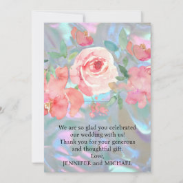 結婚に感謝 サンキューカード