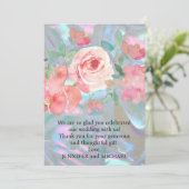 結婚に感謝 サンキューカード (スタンド正面)