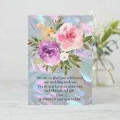 結婚に感謝 サンキューカード (スタンド正面)