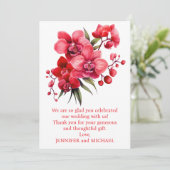 結婚に感謝 サンキューカード (スタンド正面)