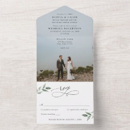 結婚のお知らせと披露宴が一つに オールインワン招待状