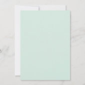 結婚のお知らせと招待状 招待状 (裏面)