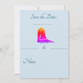 結婚のお知らせ / 結婚発表 セーブザデート (裏面)