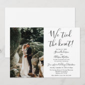 結婚のご案内 結婚式二次会招待状 招待状 (正面/裏面)