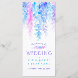 結婚のつる植物は水の色は紫の青 プログラム