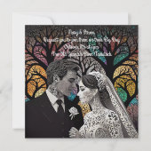 結婚のアイデアとギフト セーブザデート (正面)