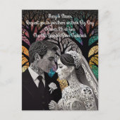 結婚のアイデアとギフト ポストカード (正面)