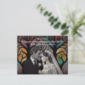 結婚のアイデアとギフト 案内ポストカード (スタンド正面)