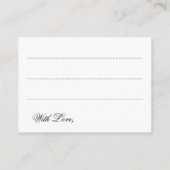 結婚のアドバイスカード金ゴールドグリッタースターズ紙吹雪 アドバイスカード (裏面)