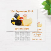 結婚のアヒル…日付カレンダーの保存 (デスク)