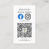 結婚のイベントホットドッグ食品トラックケータリング会社 名刺 (裏面)