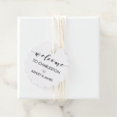 結婚のウェルカムギフトラベル,ホテルゲストズラベンダー フェイバータグ (インサイチュ)