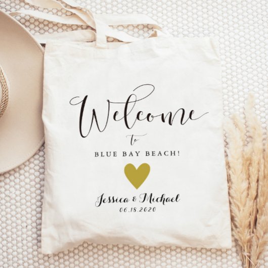 結婚のウェルカムバッグデスティネーションゲスト トートバッグ