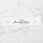 結婚のウォーターボトルラベル004 ペットボトルラベル (シングルラベル)