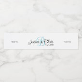 結婚のウォーターボトルラベル007 ペットボトルラベル (シングルラベル)