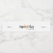 結婚のウォーターボトルラベル012 ペットボトルラベル (シングルラベル)
