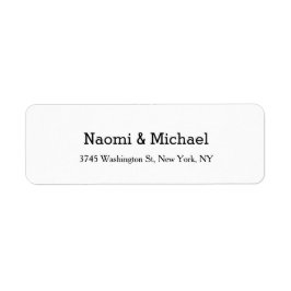 結婚のエレガントクリエイティブクラシカル白黒 ラベル